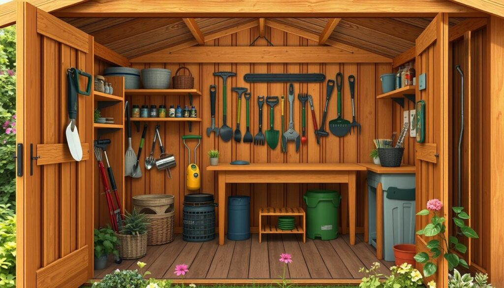 Geräteschuppen Raumplanung